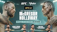 Fight Card UFC 329: McGregor vs Holloway Jadi Duel Paling Dinantikan, Saksikan Eksklusif di Vidio Fight Card UFC 329: McGregor vs Holloway Jadi Duel Paling Dinantikan, Saksikan Eksklusif di Vidio