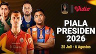 Jadwal Nonton Piala Presiden 2026: Ajang Pembuktian Pemain Baru Hanya di Vidio Jadwal Nonton Piala Presiden 2026: Ajang Pembuktian Pemain Baru Hanya di Vidio