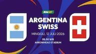 Tempat Menonton Siaran Piala Dunia 2026: Argentina vs Swiss Tempat Menonton Siaran Piala Dunia 2026: Argentina vs Swiss