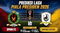 Piala Presiden 2026: Tampines Rovers Bidik Hasil Sempurna Lawan DPMM FC Piala Presiden 2026: Tampines Rovers Bidik Hasil Sempurna Lawan DPMM FC