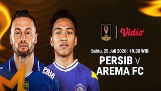 Piala Presiden Persib vs Arema FC: Ajang Pembuktian Mental Sang Juara di Vidio Piala Presiden Persib vs Arema FC: Ajang Pembuktian Mental Sang Juara di Vidio