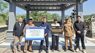 BRI Region 13 Malang Bangun Balai Wantilan Pura Siwa Lingga, Perkuat Toleransi melalui Program TJSL BRI Region 13 Malang Bangun Balai Wantilan Pura Siwa Lingga, Perkuat Toleransi melalui Program TJSL