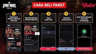 Cara Nonton Streaming HW Sport Night Vol 10: Duel Petarung Indonesia vs Timor Leste di Vidio Cara Nonton Streaming HW Sport Night Vol 10: Duel Petarung Indonesia vs Timor Leste di Vidio