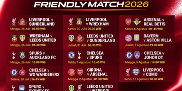 Pre-season Friendly Match 2026: Eksperimen Taktis dan Debut Pelatih Baru Hanya di Vidio
