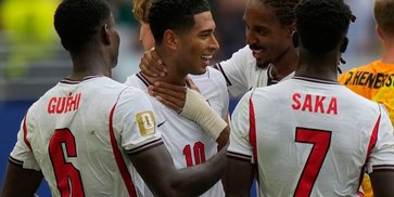 Cetak Hattrick ke Gawang Prancis, Bukayo Saka Beri Kredit ke Jude Bellingham!
