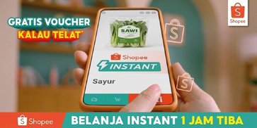 Komen Warganet Ramaikan Iklan Terbaru Shopee Belanja Instant 1 Jam Tiba, Dari Telur Habis sampai Butuh Obat Dadakan Semua Aman!