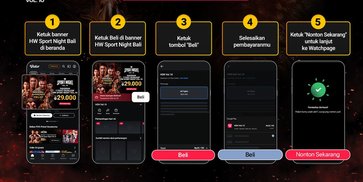 Cara Nonton Streaming HW Sport Night Vol 10: Duel Petarung Indonesia vs Timor Leste di Vidio