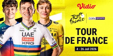 Jadwal Tour de France 2026: Duel Tadej Pogacar vs Jonas Vingegaard di Vidio
