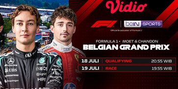 Formula 1 Moet & Chandon Belgian Grand Prix: Ferrari dan McLaren Siap Beri Kejutan di Vidio