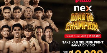 nex Road to Champion Vol. 5: Ajang Mencetak Juara Baru Saksikan di Vidio nex Road to Champion Vol. 5: Ajang Mencetak Juara Baru Saksikan di Vidio