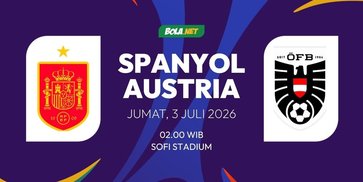 Prediksi Piala Dunia 2026: Spanyol vs Austria 3 Juli 2026