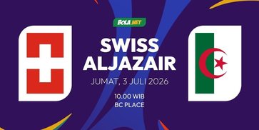 Prediksi Piala Dunia 2026: Swiss vs Aljazair 3 Juli 2026 Prediksi Piala Dunia 2026: Swiss vs Aljazair 3 Juli 2026