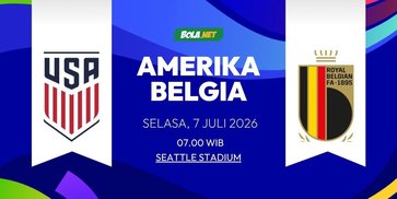Prediksi Piala Dunia 2026: Amerika Serikat vs Belgia 7 Juli 2026