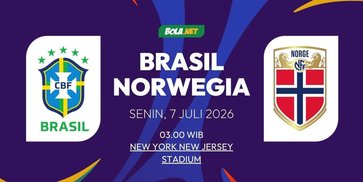 Prediksi Piala Dunia 2026: Brasil vs Norwegia 6 Juli 2026 Prediksi Piala Dunia 2026: Brasil vs Norwegia 6 Juli 2026