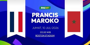 Prediksi Piala Dunia 2026: Prancis vs Maroko 10 Juli 2026