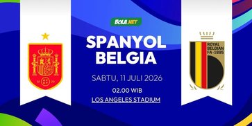 Prediksi Piala Dunia 2026: Spanyol vs Belgia 11 Juli 2026 Prediksi Piala Dunia 2026: Spanyol vs Belgia 11 Juli 2026