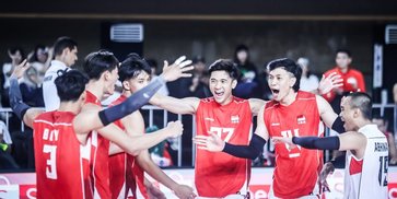 Timnas Voli Putra Indonesia Awali Leg Kedua SEA V Cup 2026 dengan Kemenangan 3-0 atas Kamboja Timnas Voli Putra Indonesia Awali Leg Kedua SEA V Cup 2026 dengan Kemenangan 3-0 atas Kamboja