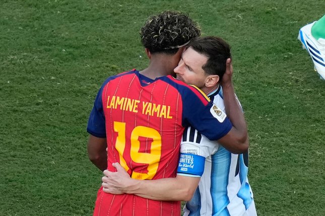 Estafet Generasi dari Messi kepada Yamal