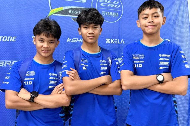Trio Rider Yamaha Siap Tampil Maksimal di Home Race