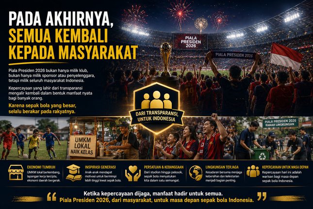 Pada Akhirnya, Semua Kembali kepada Masyarakat