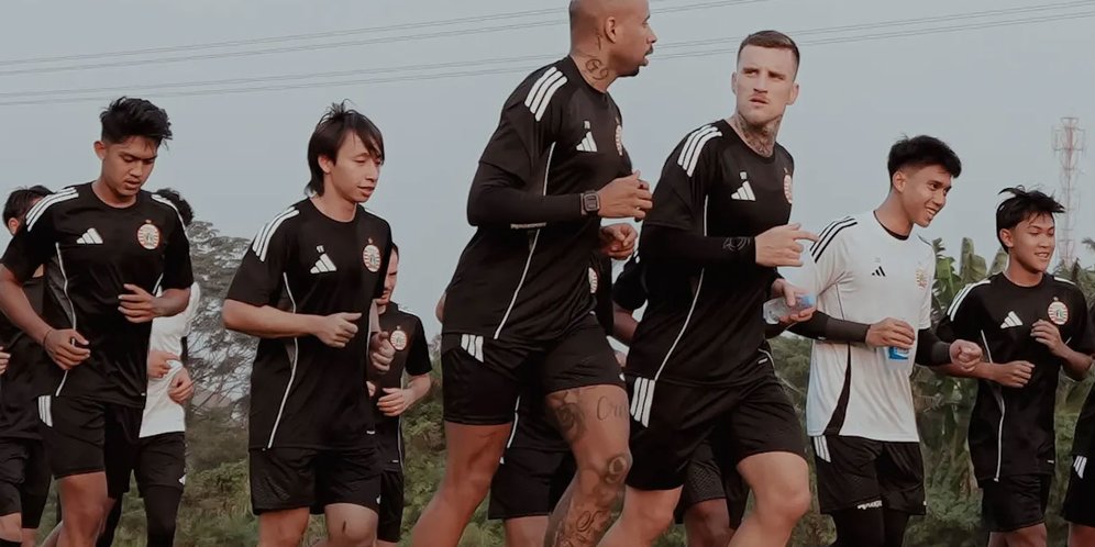 Suasana sesi latihan Persija Jakarta jelang musim 2026/2027 (c) Dok. Persija Jakarta