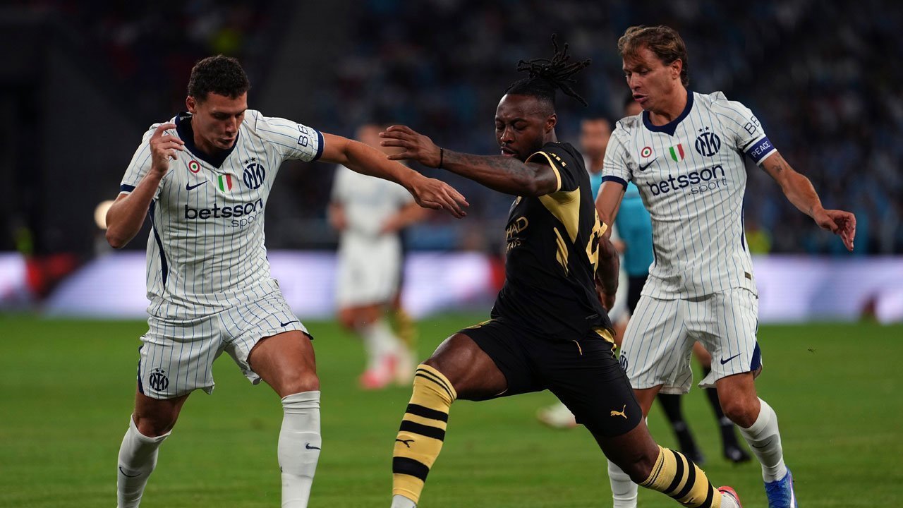 Inter Milan Tahan Imbang Manchester City di Hongkong