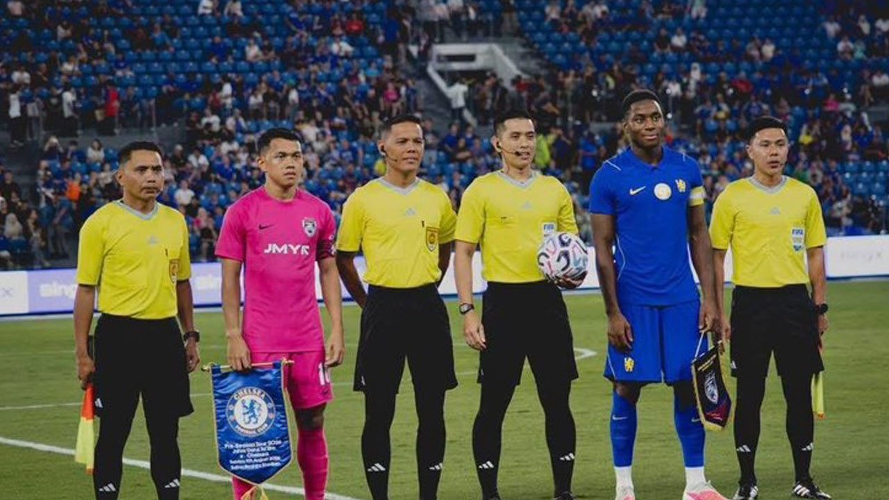 Hasil Pramusim JDT vs Chelsea: The Blues Tertahan 3-3 di Malaysia, Arif Aiman Cetak Gol Pembuka