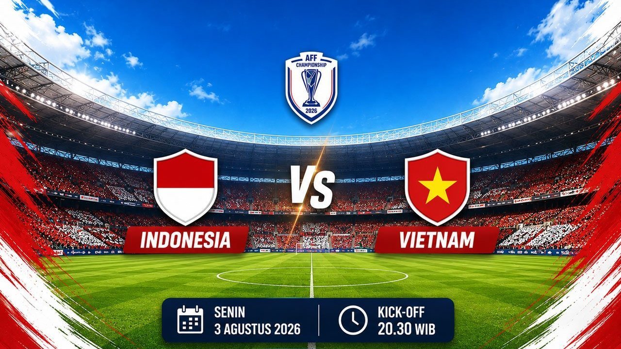 Tempat Menonton Timnas Indonesia vs Vietnam di Piala AFF 2026 Tempat Menonton Timnas Indonesia vs Vietnam di Piala AFF 2026