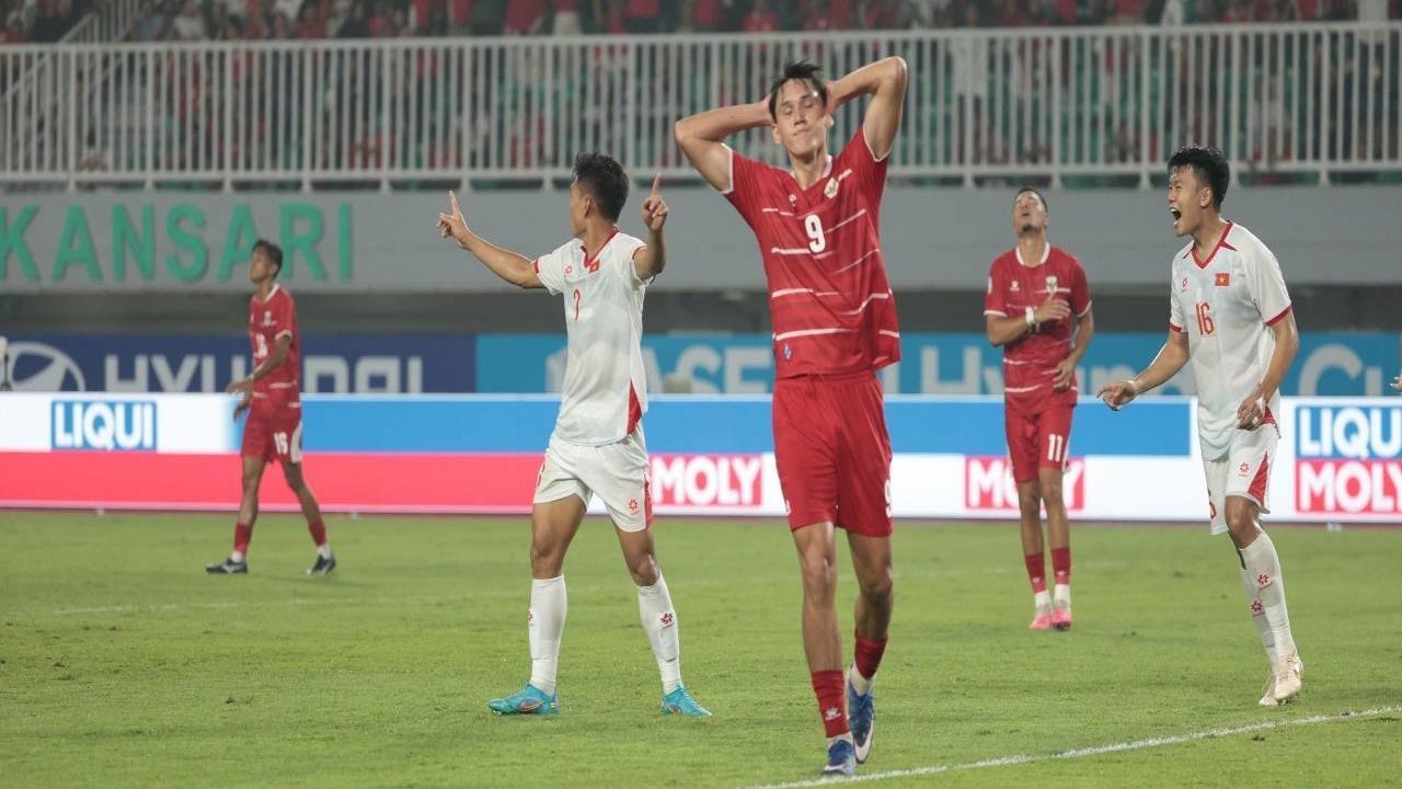 Statistik Timnas Indonesia vs Vietnam: Garuda Dominan Bola, tapi Tumbang 0-3