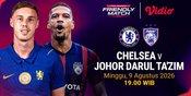 Jadwal Pre-season Friendly Match 2026 - Chelsea vs Johor Darul Tazim di Vidio