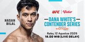 Jadwal UFC Dana White's Contender Series: Hasan Bilal Wakil Fighter dari Indonesia di Vidio Jadwal UFC Dana White's Contender Series: Hasan Bilal Wakil Fighter dari Indonesia di Vidio