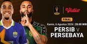 Link Streaming Final Piala Presiden 2026: Persib vs Persebaya Link Streaming Final Piala Presiden 2026: Persib vs Persebaya