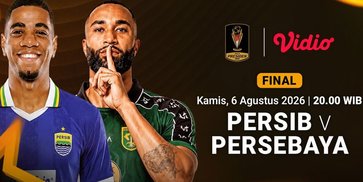 Link Streaming Final Piala Presiden 2026: Persib vs Persebaya