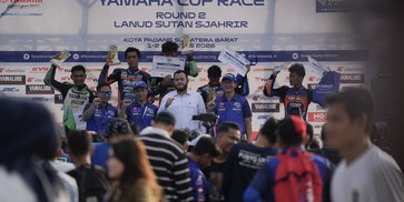 Kembali ke Padang Setelah 11 Tahun, Yamaha Cup Race Diserbu Lebih dari 5.000 Pengunjung
