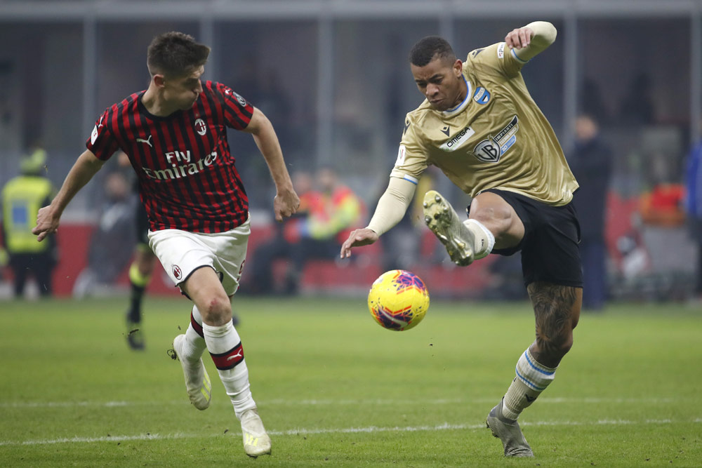 AC Milan Bantai SPAL di Coppa Italia