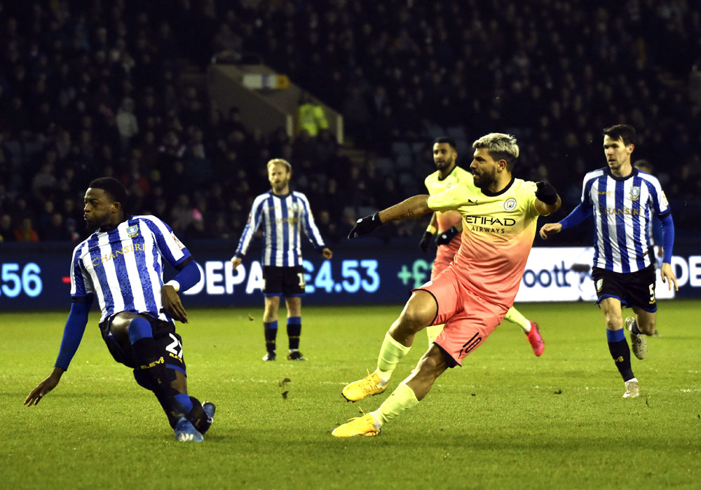Gol Tunggal Aguero Bawa Man City Melenggang