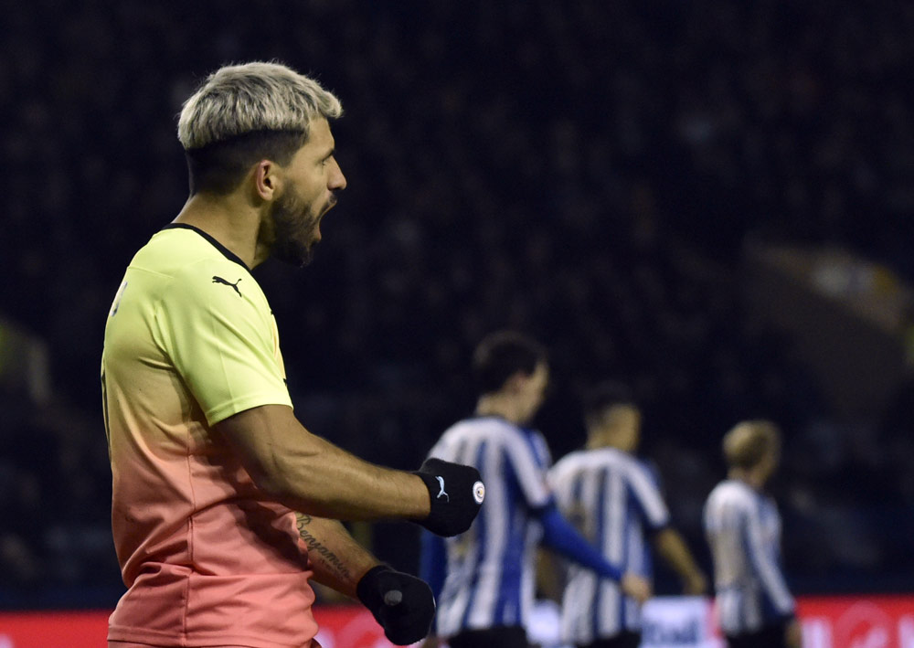 Gol Tunggal Aguero Bawa Man City Melenggang