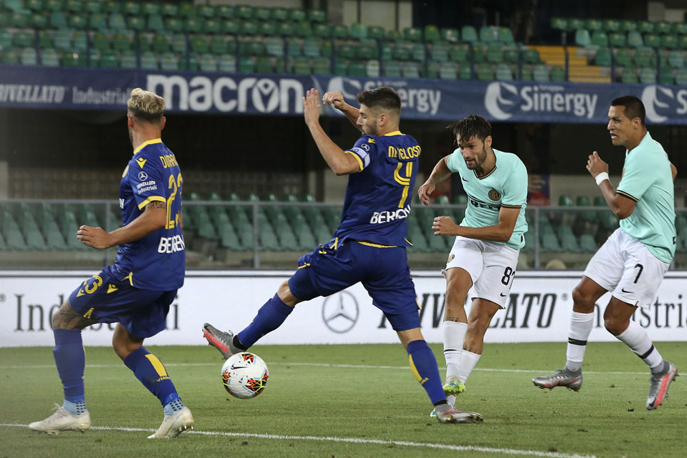 Verona Sukses Tahan Imbang Inter Milan