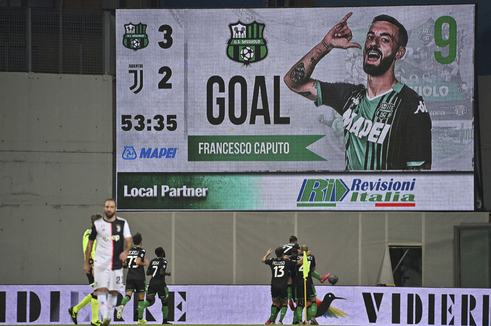 Juventus Tertahan di Markas Sassuolo