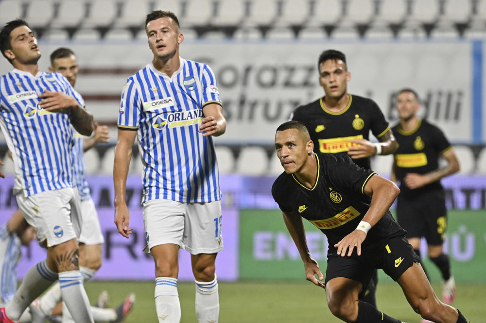 Inter Milan Bantai SPAL Empat Gol Tanpa Balas