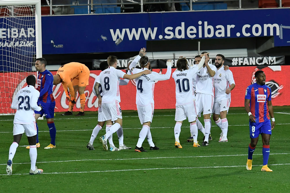 Real Madrid Terus Menang, Eibar Korban Terbaru