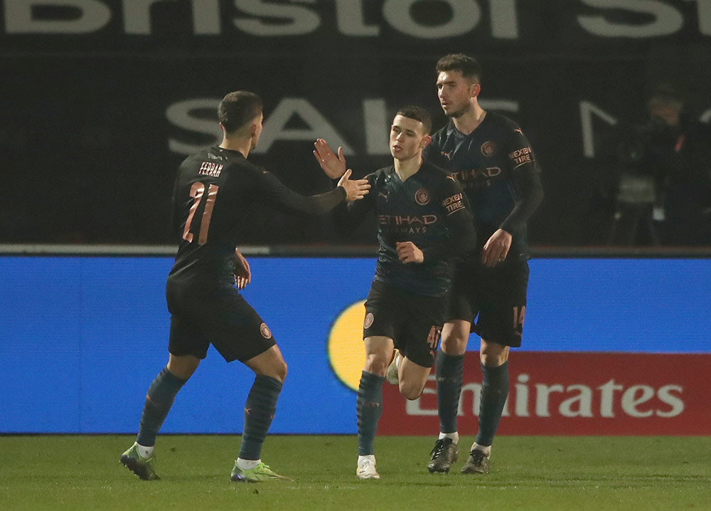 Manchester City Bungkam Cheltenham 3-1