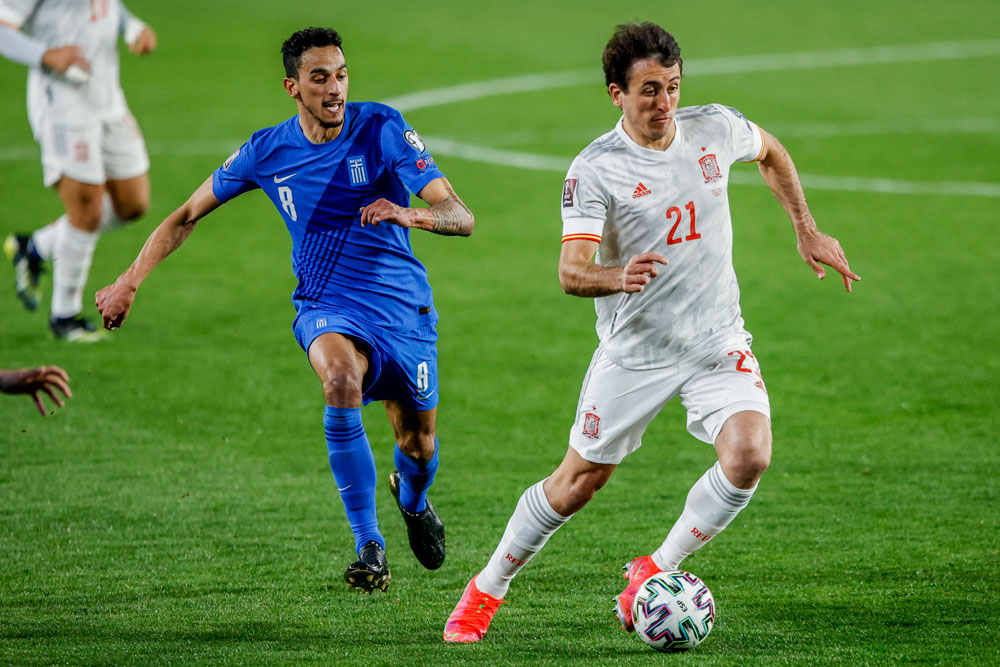 Tanpa Pemenang di Laga Spanyol vs Yunani