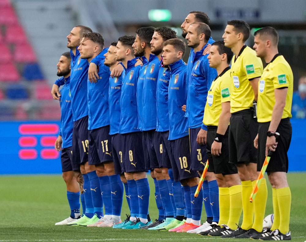Italia Menang Telak 4-0 di Laga Uji Coba Lawan Rep Ceko