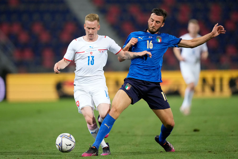 Italia Menang Telak 4-0 di Laga Uji Coba Lawan Rep Ceko