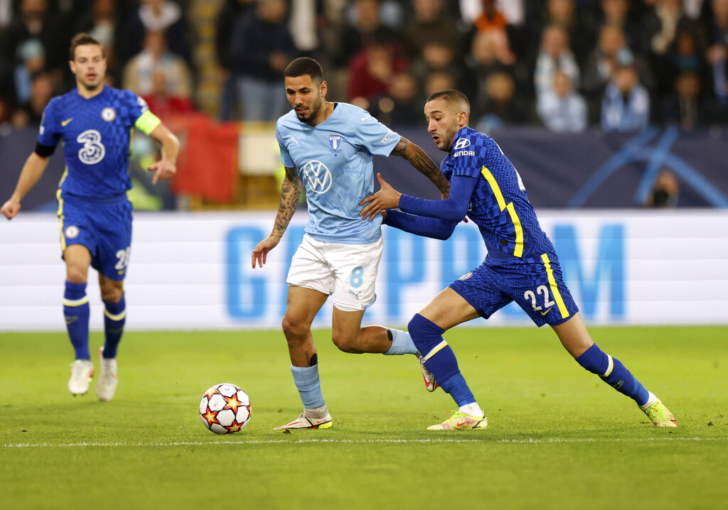 Hakim Ziyech Bawa Chelsea Selangkah Lagi ke 16 Besar UCL