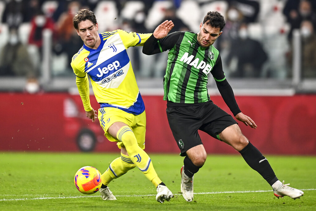 Singkirkan Sassuolo, Juventus ke Semifinal Coppa Italia