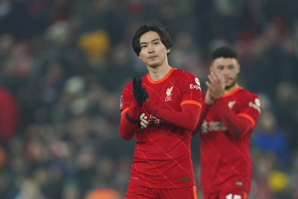 Tak Ada Salah dan Mane, Minamino pun Jadi Andalan Liverpool di FA Cup