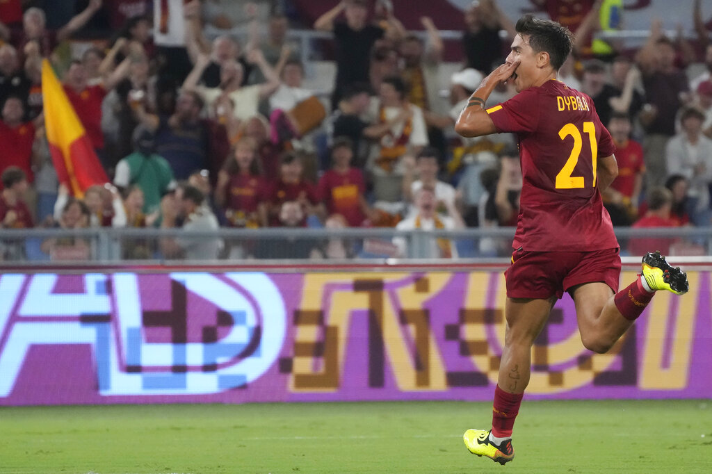 Senyum Semringah Jose Mourinho Usai Paulo Dybala Cetak Brace, AS Roma Berada di Puncak Klasemen Serie A