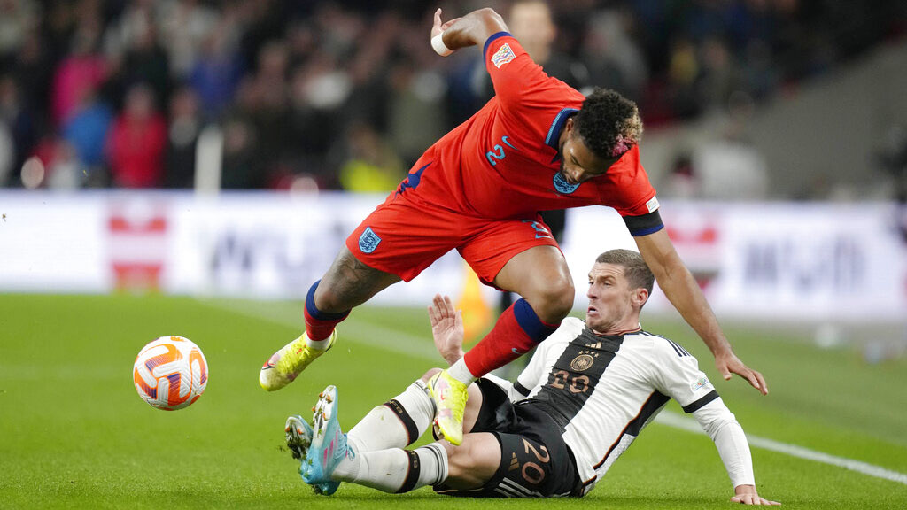 Drama Enam Gol Pemain Premier League Pada Laga Inggris Kontra Jerman di UEFA Nations League